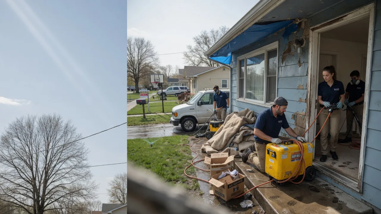 Basement Flood Cleanup in Hutchins, TX near me